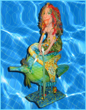 Merna and her fish