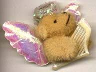 Angel Bear Head Pin
