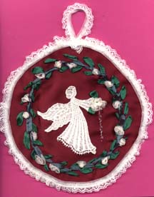 Icicle Angel Ornament