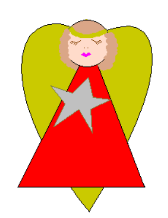 Picture Pattern for Magnetic Angel