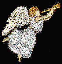 Kitchen Angel with a perfect pie.